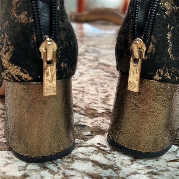 Nanette Lepore fancy textile boots size 7.5 - Picture 12 of 17